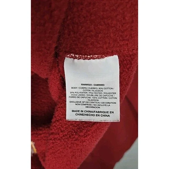 Iowa State Cyclones Nike Team Authentic Hoodie SweatShirt, Sz XL, Maroon/Yellow - Picture 9 of 10